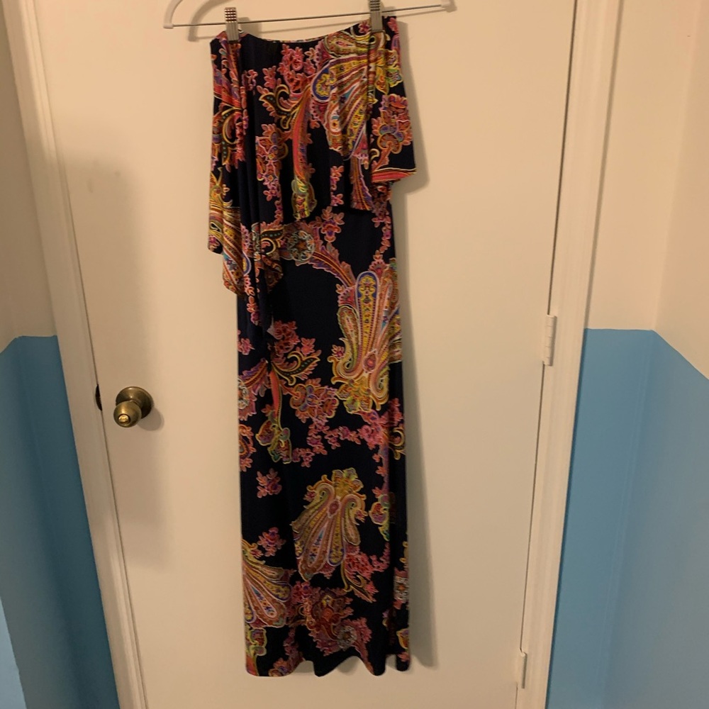 colorful maxi sundress
